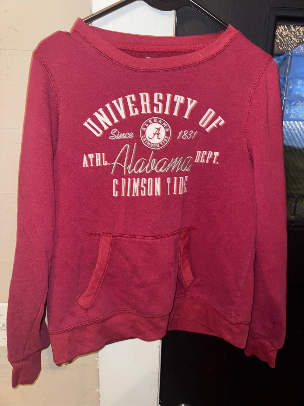 University of Alabama Crimson Tide Red Pullover Sweatshirt Youth XL VTG NCAA